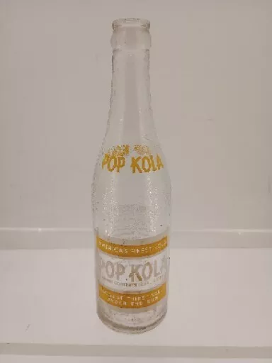 Vintage ACL "Pop Kola" Soda Bottle - 1950s - Nashville, Tennessee