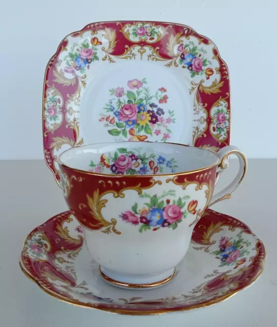 LADY FAYRE Royal Standard Set Featuring Cup Saucer & Plate 2