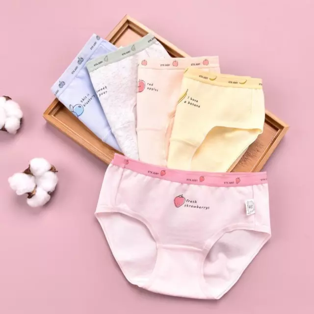 Kids Briefs Underwear Girls Childrens 5 Pack Knickers Underpant 2 - 16 Years