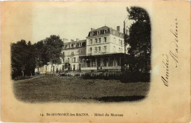 CPA St-HONORÉ-les-BAINS - Hotel du MORVAN (457266)