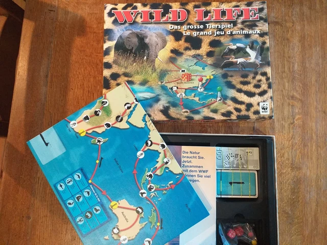 Jeu De Société Vintage Wild Life, Ravensburger, Occasion