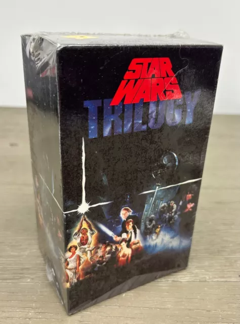 Star Wars Trilogy 1990 VHS - Factory Sealed Box Set - ESB ROTJ