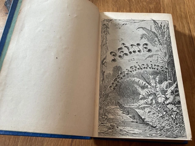 BUET Charles ‎  ‎MADAGASCAR, LA REINE DES ILES AFRICAINES 1883 ,percaline bleu 5