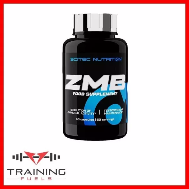 Scitec Nutrition ZMB6 60 Capsules ZMA Zinc Magnesium Vitamin B6 Sleep Quality