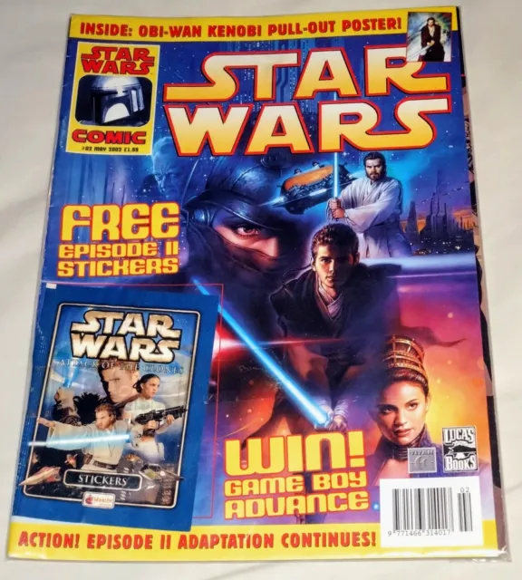 Star Wars UK Comic Vol.3 Issue #2 - Titan Books May 2002 (Includes Free Gift)