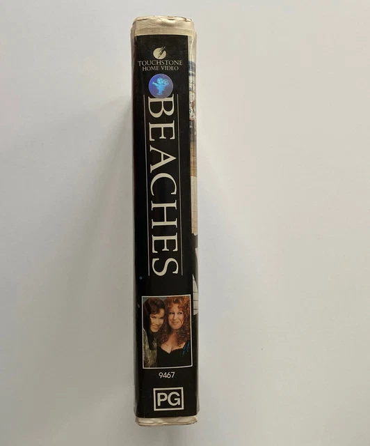 BEACHES [VHS] TOUCHSTONE Home Video Roadshow Big Box Ex-Rental Tape ...