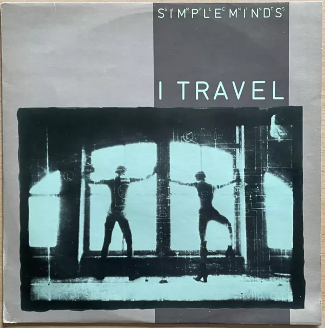 Simple Minds – I Travel 12" - 1982 UK Arista VG+ Vinyl