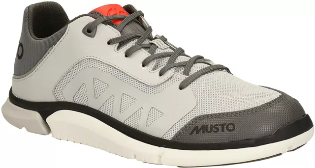 Clarks Mens Musto Tri Lite Grey Sailing Shoes Trainers, UK 6 - 12