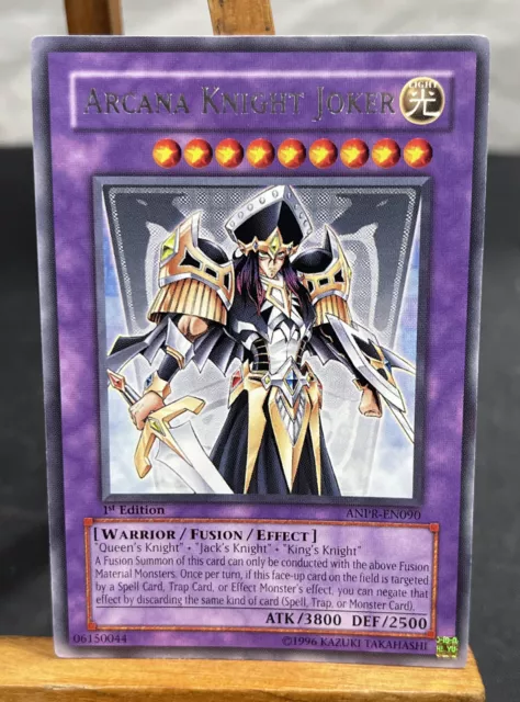 Yugioh 1st Edition ARCANA KNIGHT JOKER Card NM #ANPR-EN090 Rare Ancient Prophecy