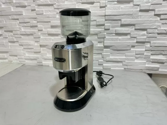 Elektrische Kaffeemühle DeLonghi Debica KG 521.M - Silber - 350g Bohnenbehälter