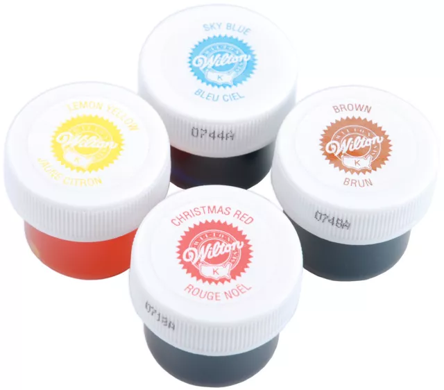 Icing Colors .5oz 4/Pkg Primary