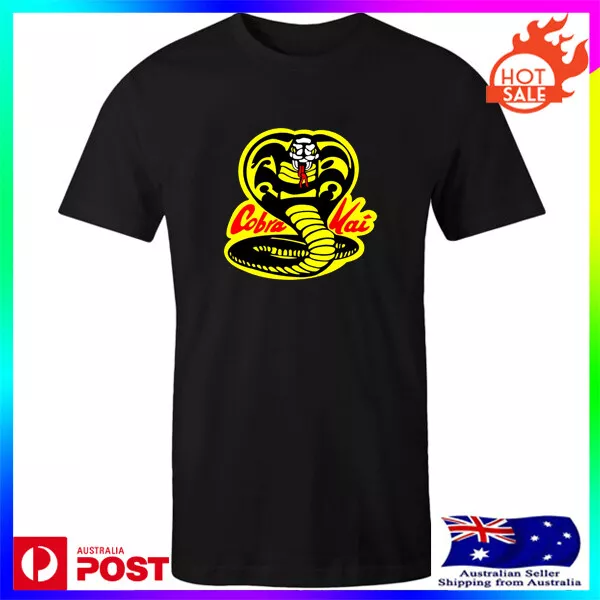 Cobra Kai Adults Mens Boys Teens Unisex Cotton T shirt Tee Top Gift All SIZES