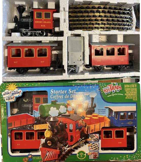 VINTAGE 1988 LEHMANN TOY TRAIN Starter Kit 93775 51” Track *Tested