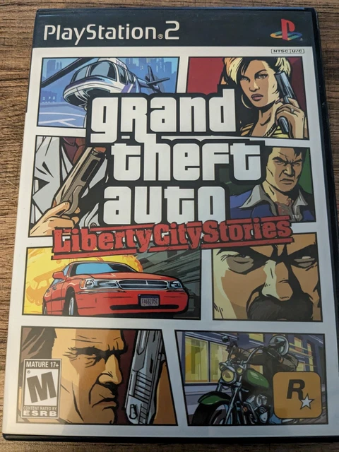 GTA GRAN THEFT AUTO LIBERTY CITY STORIES SONY PS2 PROMO PRESS VERSION