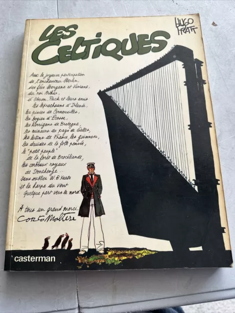 Corto Maltese les Celtiques de  Hugo Pratt, 140 pages BD