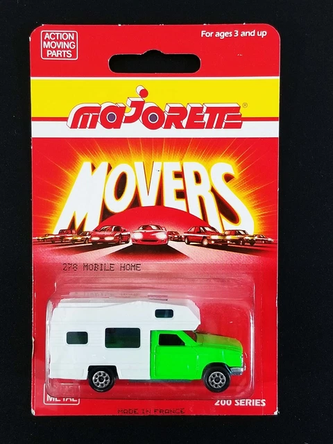 Majorette Mobile Home / Camping Car / #278 / Made in France