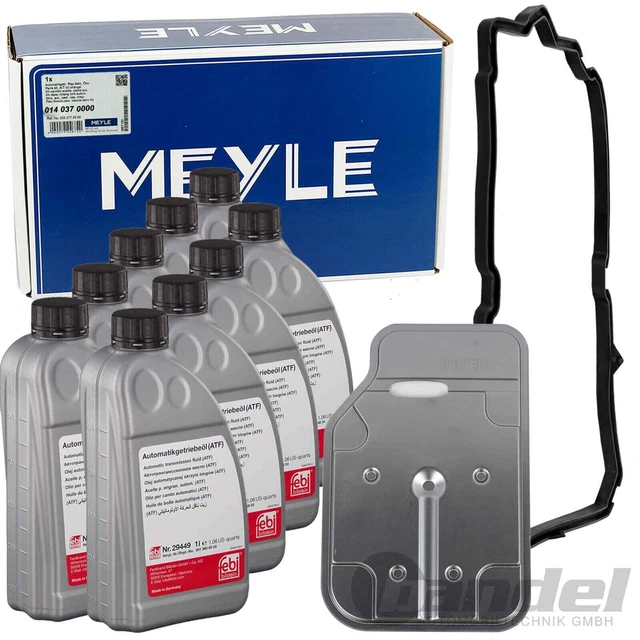 KIT FILTRI IDRAULICI MEYLE + OLIO ATF per MERCEDES W S 203 204 211 CL 203 CLK 209 SLK