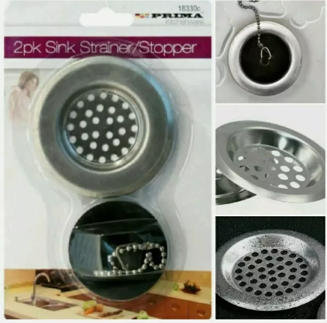 2 pièces évier cuisine salle de bain évier crépine bouchon bouchon kit filtre de vidange de douche