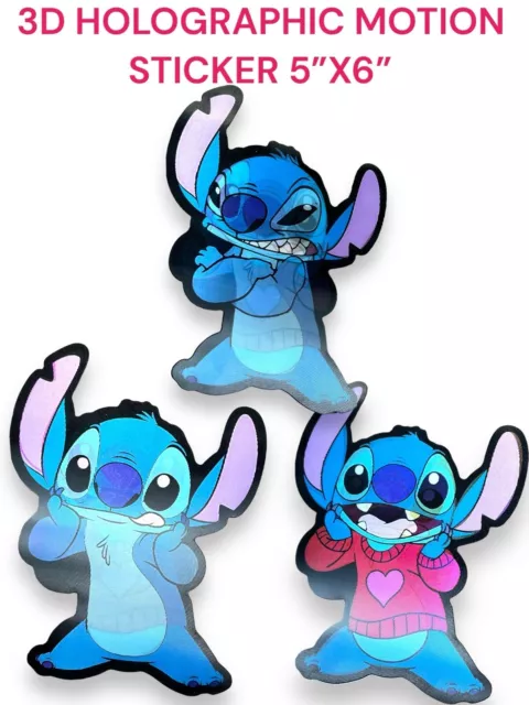 Stitch Wall Decals Realistic Stereoscopic Self