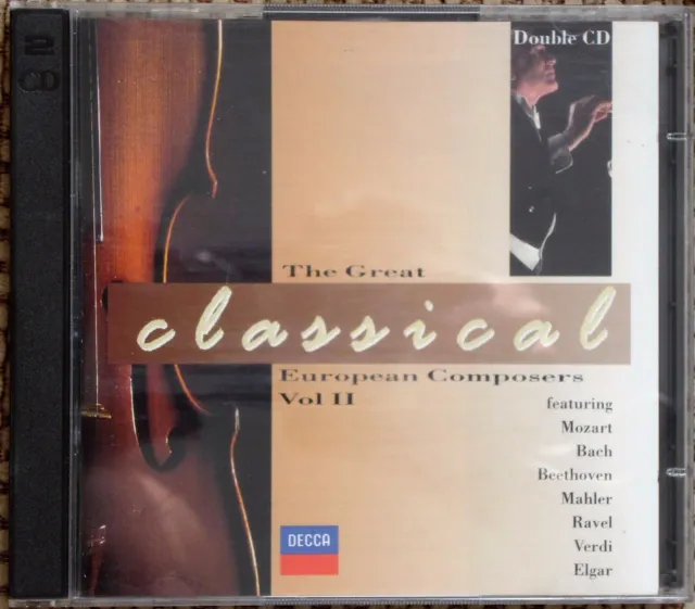 VARIOUS ARTISTS - THE GREAT CLASSICAL EUROPEAN COMPOSERS VOL ll, Audio CD Album