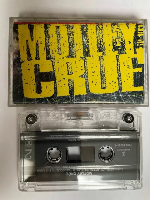 Mötley Crüe ‎– Motley Crue cassette audio tape C92