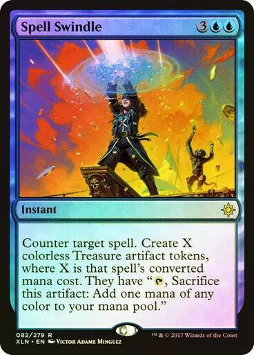 FOIL Spell Swindle ~ Ixalan [ NearMint ] [ Magic MTG ]