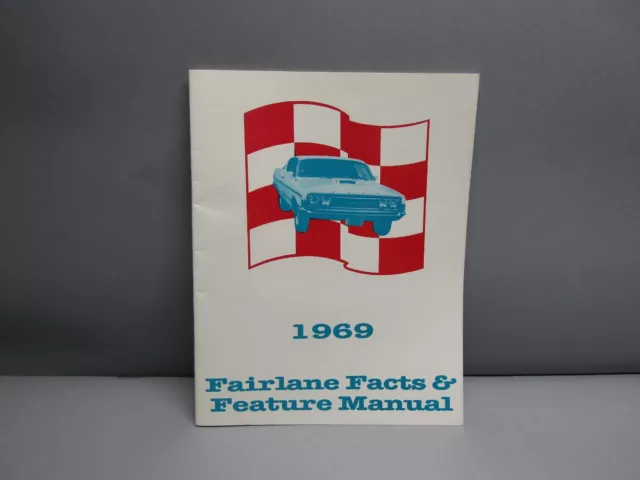 69 Ford Fairlane Torino fact and feature manual brochure