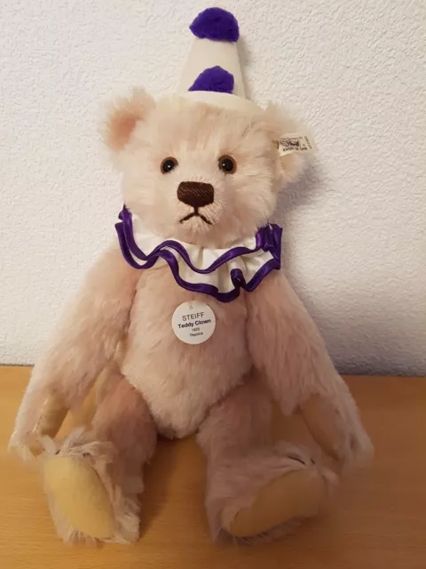 Steiff Teddybär Clown, Replika 1926,  limitierte Auflage von 5000 St., neuw.