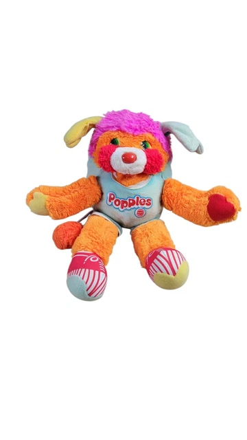 Peluche Vintage Popples Sports - Basket Ball - Mattel - Années 80/90