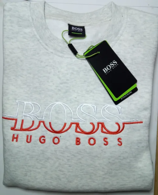Full Sleeve Sweatshirt  Men's Hugo Boss Emboidary Gray Medium,M