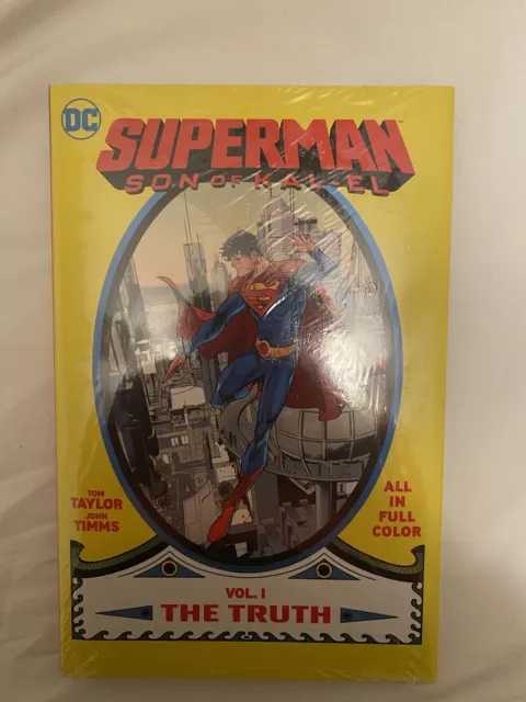 NEW DC Superman Son of Kal-El Vol 1 "The Truth" HC SEALED Tom TAYLOR John TIMMS