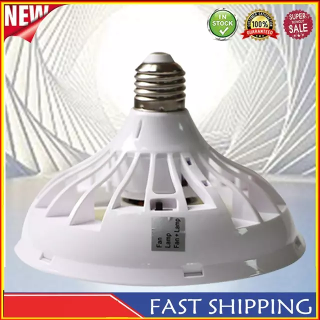 Ceiling Fan 3 Adjustable Speeds Hanging Fan with LED Light for Home Night Market