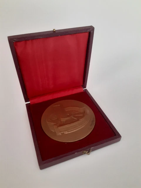 Médaille Foire De Paris 1948 - Bronze - Femme Nue Drapée - Art Français XXème