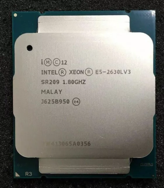 Intel Xeon E5-2630L V3 E5-2630Lv3 Eight Core 1.80GHz 20MB LGA2011-3 CPU SR209