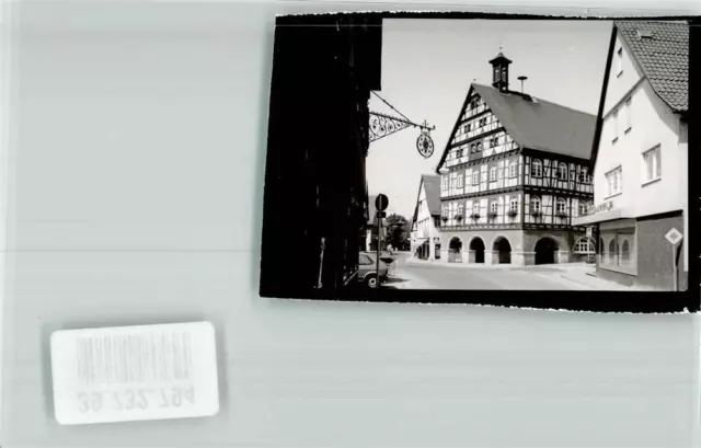 39732794 - 7442 Neuffen Historisches Rathaus Foto Original aus Archiv eines