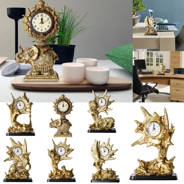 Animal Clock Ornament Desktop Desktop Animal Clock Clock Ornament Home Living