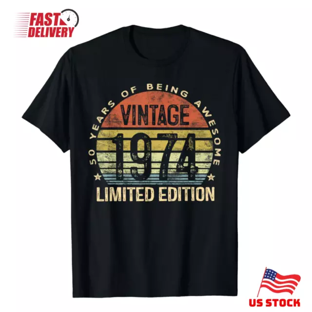 50 Year Old 1974 Limited Edition 50th Birthday Gift Unisex T-Shirt