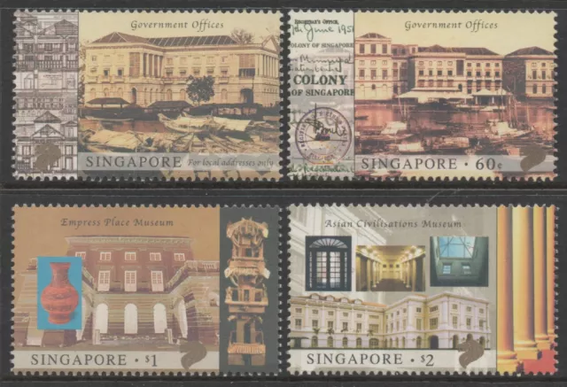 Singapore 2003 Asian Civilisations Museum set of 4 MUH