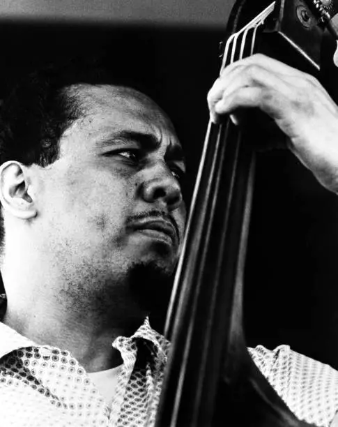 Bassist Charles Mingus performs onstage at the Newport Jazz - 1969 Old Photo