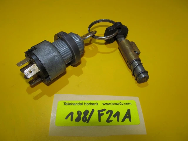 BMW R100 R80 R75 R60 R45 Schlosssatz Zündschloss 4-stufig Lenkschloss ...