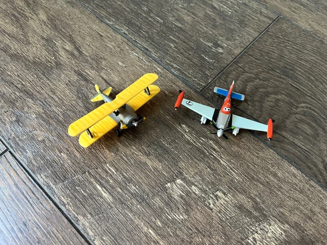 DISNEY PIXAR PLANES Dusty Crophopper Leadbottom Airplanes