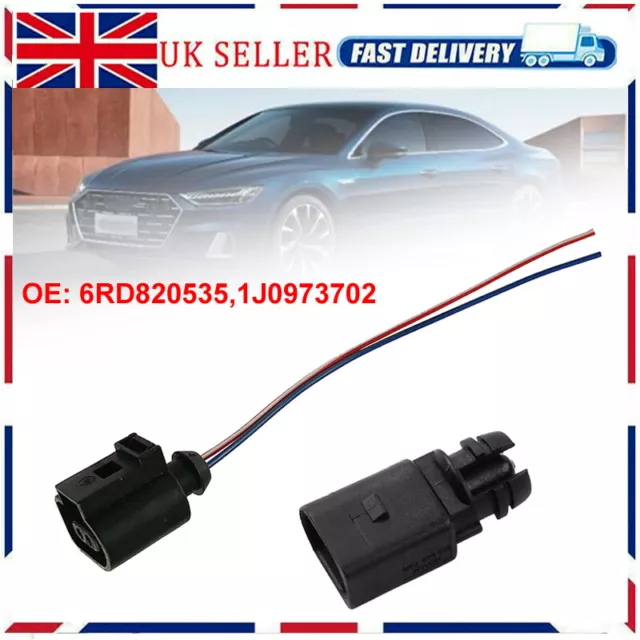 External Air Ambient Temperature Temp Sensor With Connector and Wire For VW Audi
