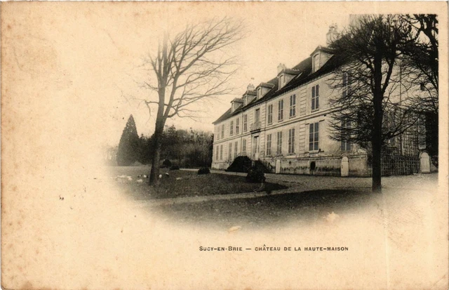 CPA AK SUCY-en-BRIE Chateau de la Haute-Maison (869687)