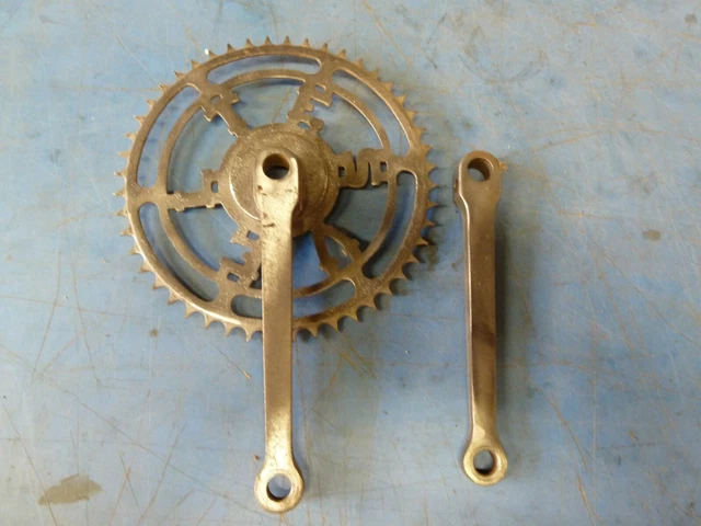 ancien vélo pédalier signee course 1920 altes fahrrad old