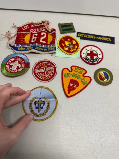 Boy Scout Patches Lot of 10 #8-Nat44