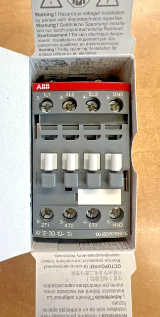 ABB Stotz S&J Schütz 100 250VAC/DC AF12 30 10 13