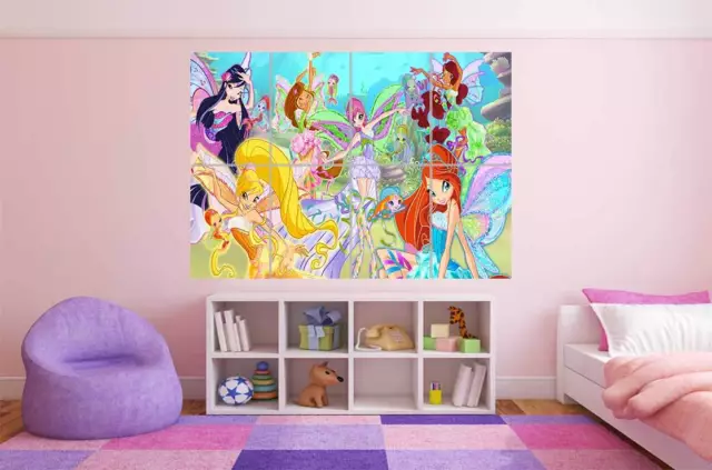 Winx Plakat Groß Format A0 Groß Druck