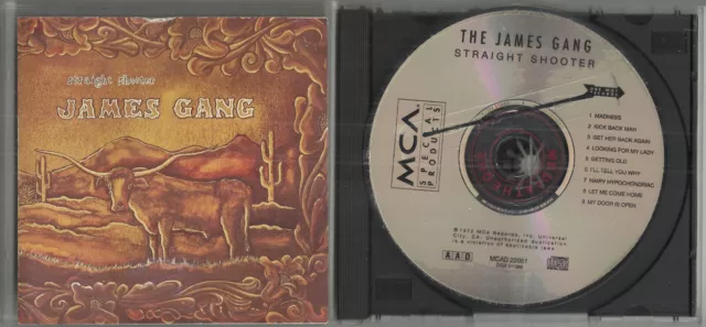 JAMES GANG used CD STRAIGHT SHOOTER usa 1991