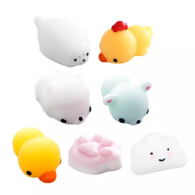 3pcs Squishy Squeeze Jouet Adulte,Popping Out Eyes Squeeze Toys,Anti Stress  Squishies,Mini Soft Squishies Jouet,Jouets à Presser