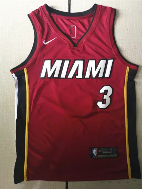 MIAMI VICE HEAT City Dwayne Wade #3 Jersey Size Medium Black £57.50 -  PicClick UK